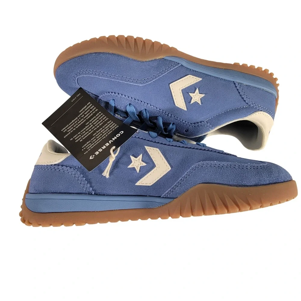 Converse Run Star‎ Trainer Shoes Womens Size 5.5 Suede Gum Sole A11504C Sneakers